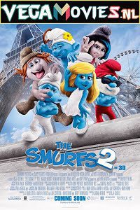 The Smurfs 2 2013 Hindi poster