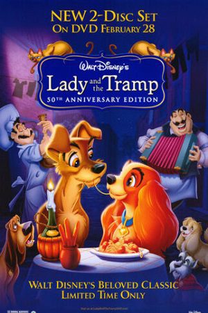 Lady and the Tramp 1955 poster