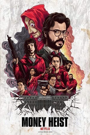 Money Heist web series poster