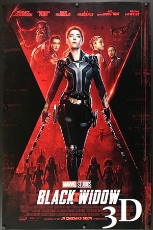 Black Widow 2021 3d poster