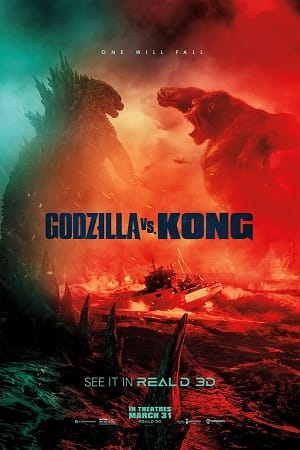 Godzilla vs. Kong 2021 3D poster