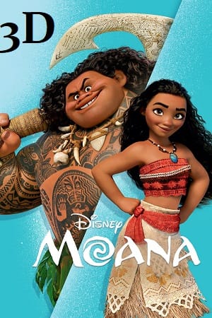 Moana 2016 3D posters
